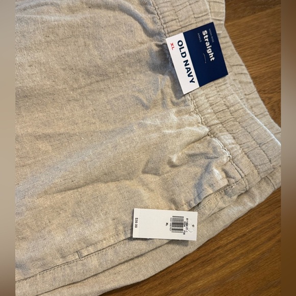 Linen Blend Summer Pants XL NWT - Picture 3 of 4